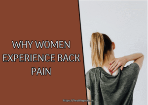 Why women experience back pain